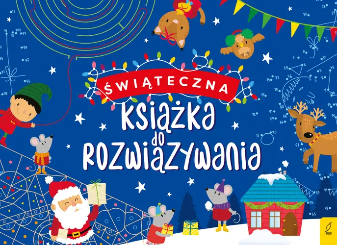 Okładka: Świąteczna książka do rozwiązywania