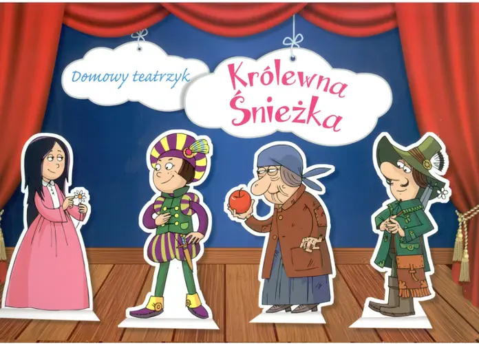 Okładka: Królewna Śnieżka. Domowy teatrzyk