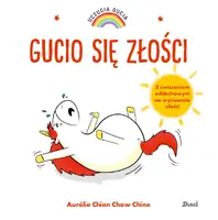 Okładka: Uczucia Gucia. Gucio się złości