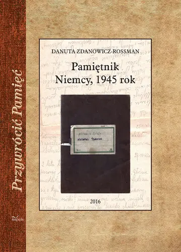 Okładka: Pamiętnik