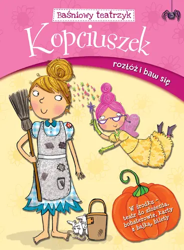 Okładka: Baśniowy teatrzyk. Kopciuszek