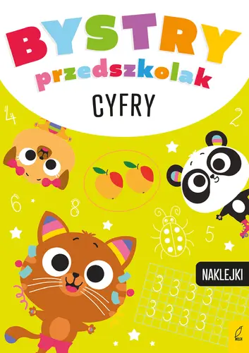 Okładka: Bystry przedszkolak. Cyfry