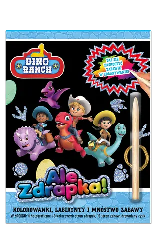 Okładka: Dino Ranch. Ale zdrapka! cz. 1