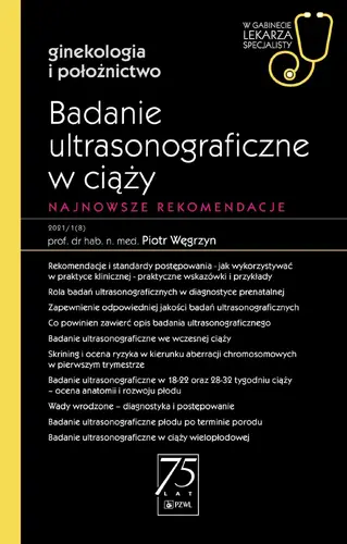 Okładka: Badanie ultrasonograficzne w ciąży.