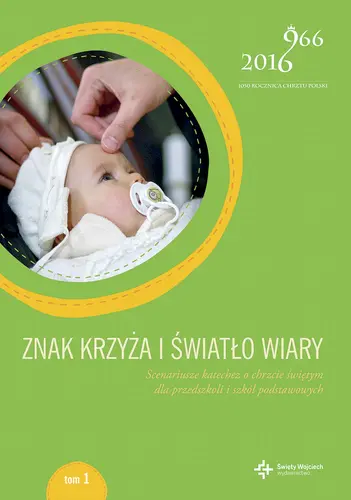 Okładka: Znak krzyża i światło wiary