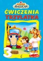 Okładka: Ćwiczenia trzylatka. Akademia malucha