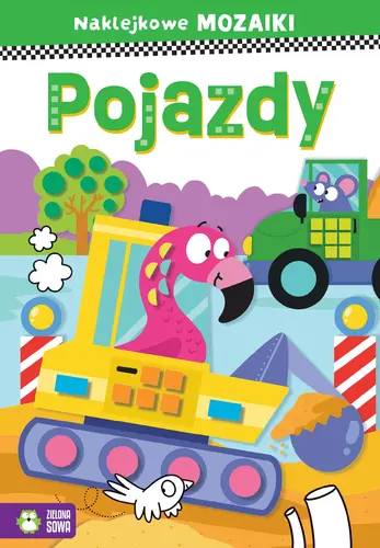 Okładka: Naklejkowe mozaiki. Pojazdy