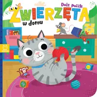 Okładka: Zwierzęta w domu. Duże puzzle