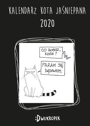 Okładka: Kalendarz książkowy kota Jaśniepana