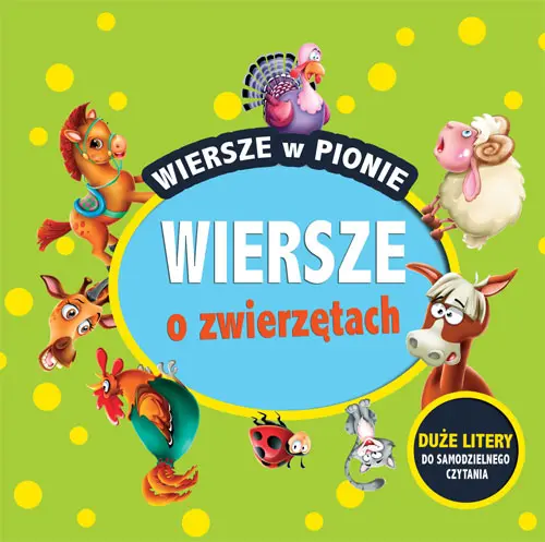 Okładka: Wiersze o zwierzętach