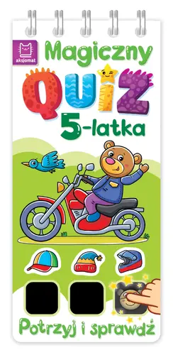 Okładka: Magiczny quiz 5-latka. Potrzyj i sprawdź!