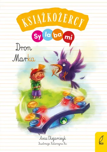 Okładka: Książkożercy sylabami. Dron Marka