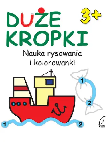 Okładka: Duże kropki dla trzylatka