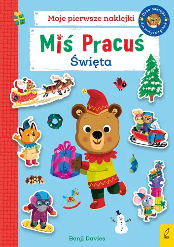 Okładka: Miś Pracuś. Święta. Książka z naklejkami