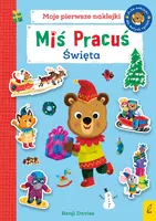 Okładka: Miś Pracuś. Święta. Książka z naklejkami