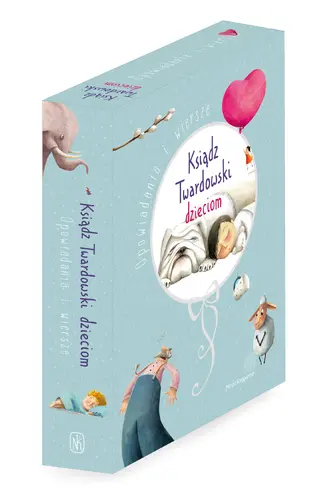 Okładka: Ksiądz Twardowski dzieciom. Opowiadania i wiersze