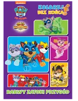 Okładka: Psi Patrol. Koloruj bez końca. Barwy zatoki przygód