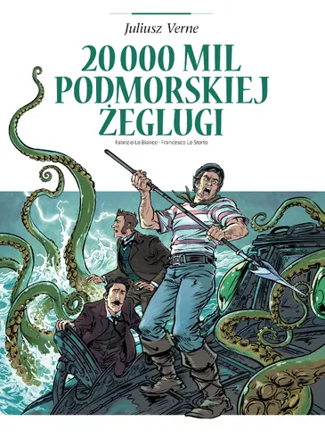 Okładka: Adaptacje literatury. 20 000 mil podmorskiej żeglugi