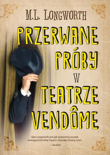 Okładka: Przerwane próby w Teatrze Vendome