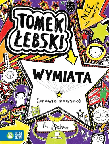 Okładka: Tomek Łebski wymiata (prawie zawsze) t. 5