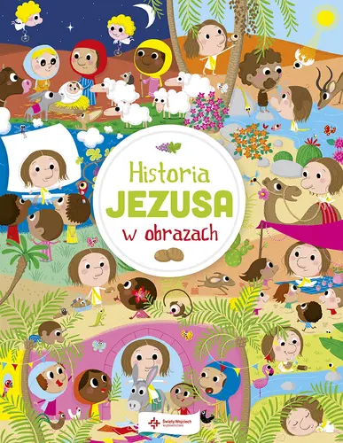 Okładka: Historia Jezusa w obrazach