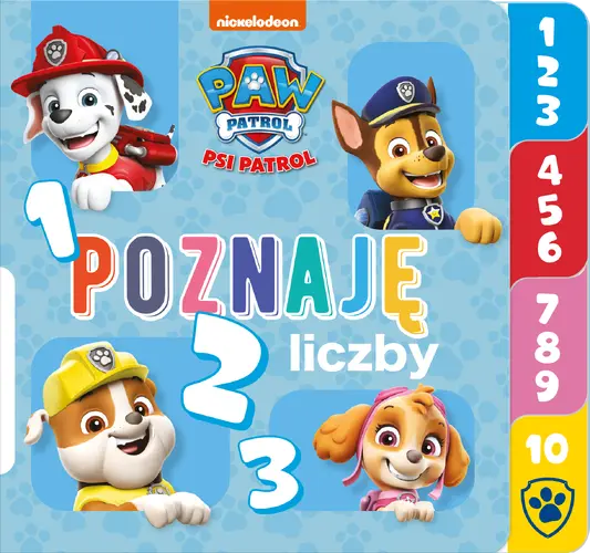 Okładka: Psi Patrol. Poznaję… Liczby