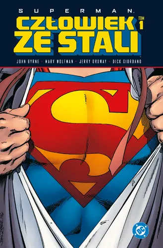 Okładka: Superman. Człowiek ze Stali. Tom 1