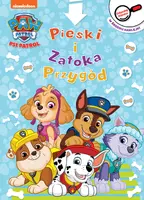 Okładka: Psi Patrol. Odszukaj rożnice. Pieski i Zatoka Przygód