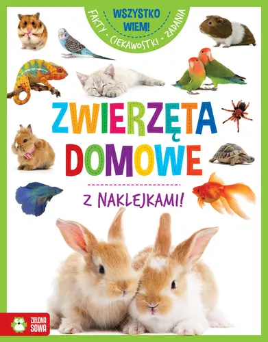 Okładka: Wszystko wiem! Zwierzęta domowe