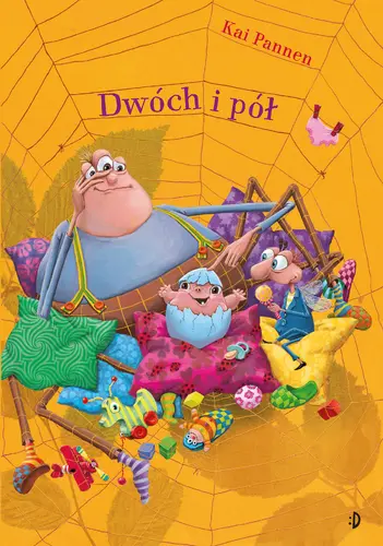 Okładka: Dwóch i pół. Pająk i mucha, tom 4