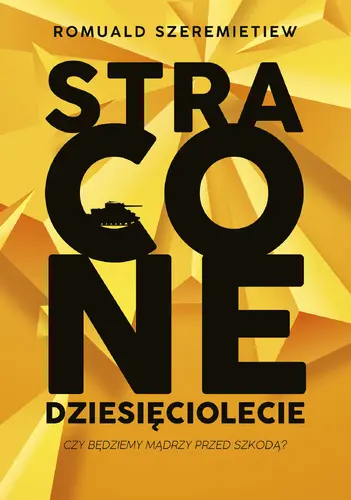 Okładka: Stracone dziesięciolecie