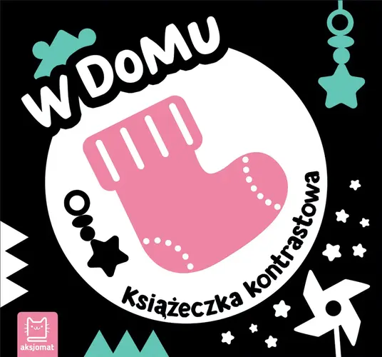 Okładka: W domu. Książeczka kontrastowa