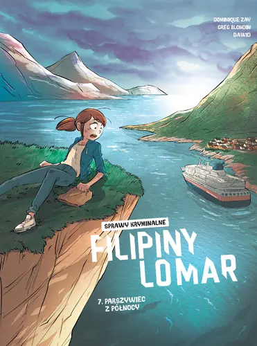 Okładka: Sprawy kryminalne Filipiny Lomar. Parszywiec z północy. Tom 7