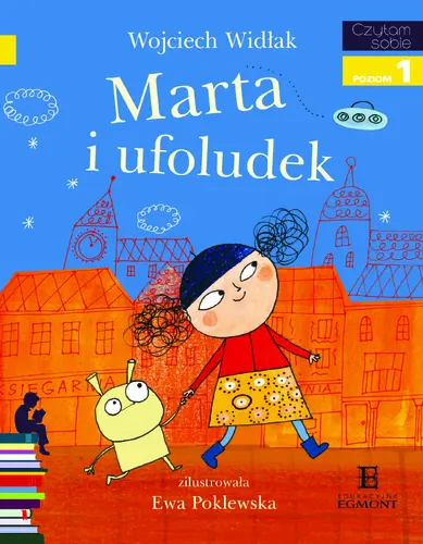 Okładka: Marta i ufoludek.