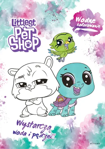 Okładka: Littlest Pet Shop. Wodne kolorowanie