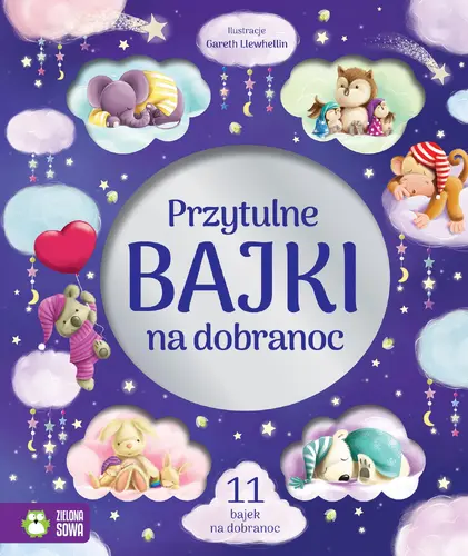 Okładka: Przytulne bajki na dobranoc
