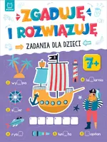 Okładka: Zgaduję i rozwiązuję. Zadania dla dzieci. 7+