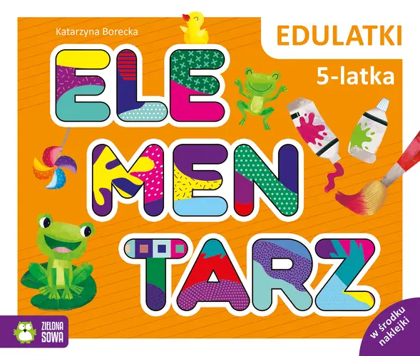 Okładka: Edulatki. Elementarz 5-latka