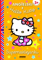 Okładka: Supernaklejanki 3+. Angielski z Hello Kitty.