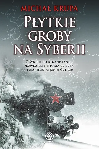 Okładka: Płytkie groby na Syberii