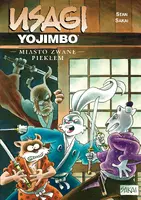 Okładka: Usagi Yojimbo. Miasto zwane Piekłem, tom 21