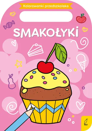 Okładka: Kolorowanki przedszkolaka. Smakołyki