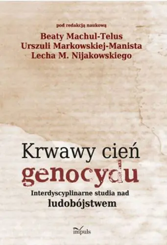Okładka: Krwawy cień genocydu
