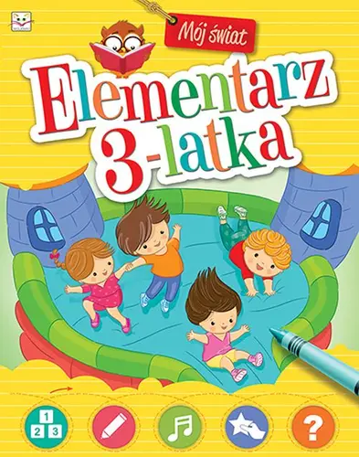 Okładka: Mój świat. Elementarz 3-latka