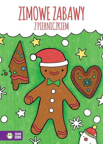 Okładka: Zimowe zabawy z pierniczkiem