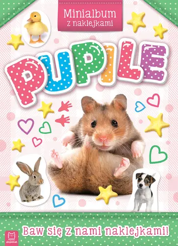 Okładka: Pupile. Minialbum z naklejkami