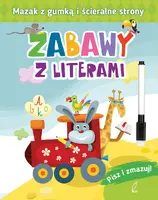 Okładka: Pisz i zmazuj. Zabawy z literami