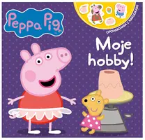 Okładka: Peppa Pig. Opowiadania z naklejkami. Moje hobby!