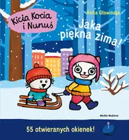 Okładka: Kicia Kocia i Nunuś. Jaka piękna zima!