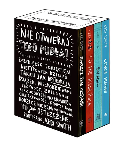 Okładka: NIE OTWIERAJ TEGO PUDŁA